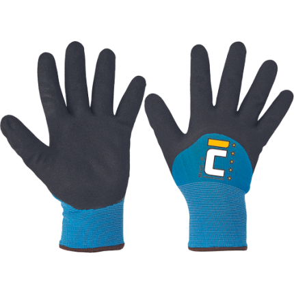 MILVUS gloves PES/nitril 3/4 -