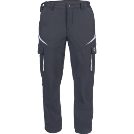 EMERTON STR winter softshell pants black