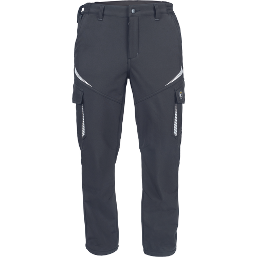 EMERTON STR winter softshell pants black