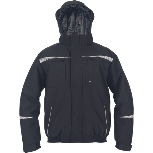 EMERTON STR winter pilot jacket black