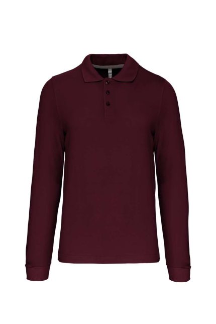 KA243 MEN'S LONG-SLEEVED POLO SHIRT