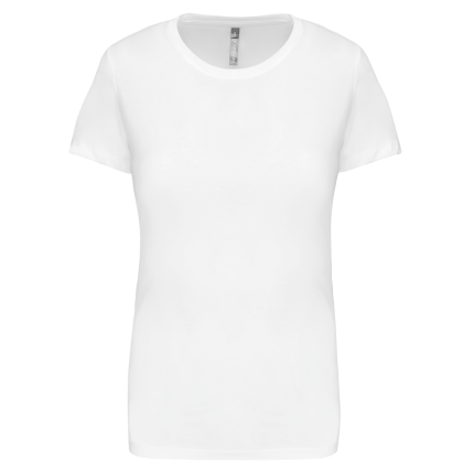 LADIES' SHORT SLEEVE CREW NECK T-SHIRT