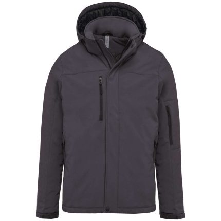 KA650 MEN'S HOODED SOFTSHELL LINED PARKA