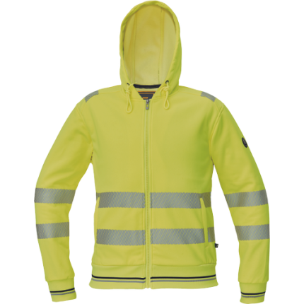 SHELDON HV hoodie yellow