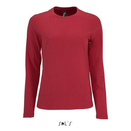 SO02075 SOL'S IMPERIAL LSL WOMEN - LONG-SLEEVE T-SHIRT