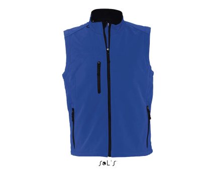 SO46601 SOL'S RALLYE MEN - SLEEVELESS SOFTSHELL JACKET