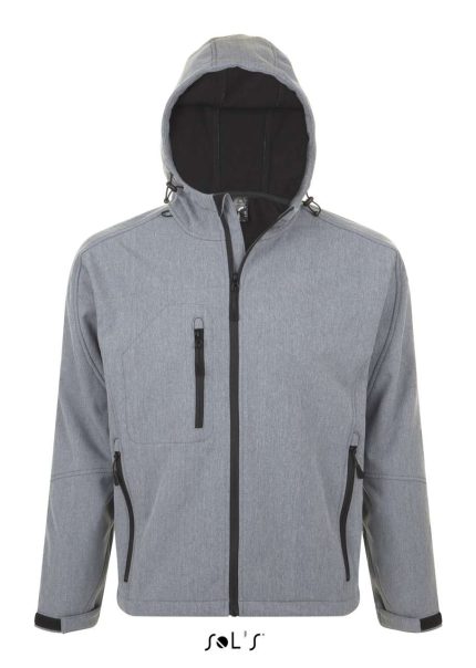 SO46602 SOL'S REPLAY MEN - HOODED SOFTSHELL
