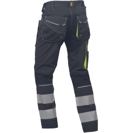 03520095 SHELDON CLASSIC RFLX pants anthracite back DSC 3892.tif