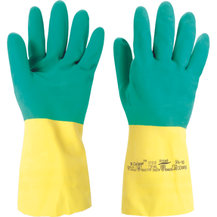 Ansell 87-900 Bi-Colour gloves -