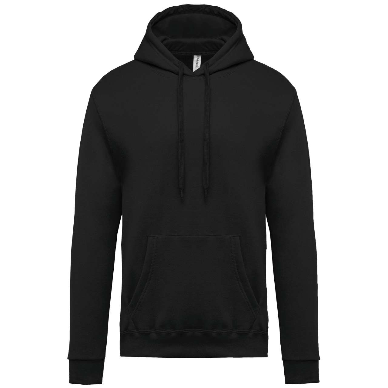 ka476-black-a1 KA476 MEN’S HOODED SWEATSHIRT - Slika 1