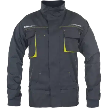 03510066 EMERTON STRETCH jacket black yellow 6689.tif