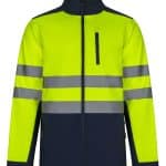 Two tone soft shell jacket