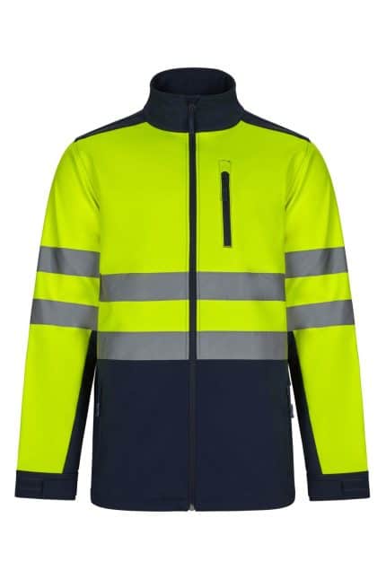 Two tone soft shell jacket
