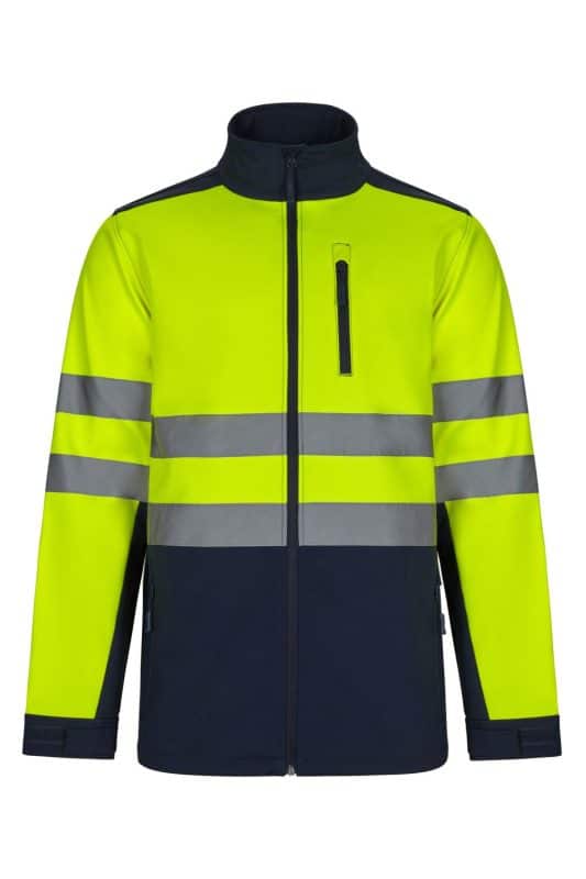 Two tone soft shell jacket
