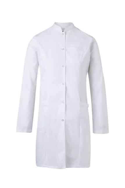Women's Stretch mao collar lab coat
