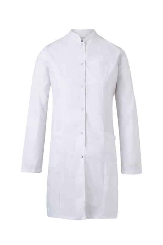 Women's Stretch mao collar lab coat
