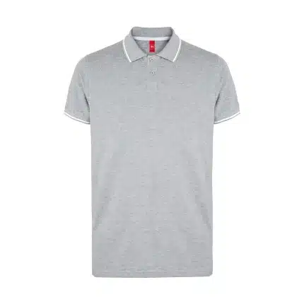 Grey Melange/White