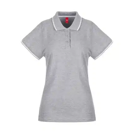 Grey Melange/White